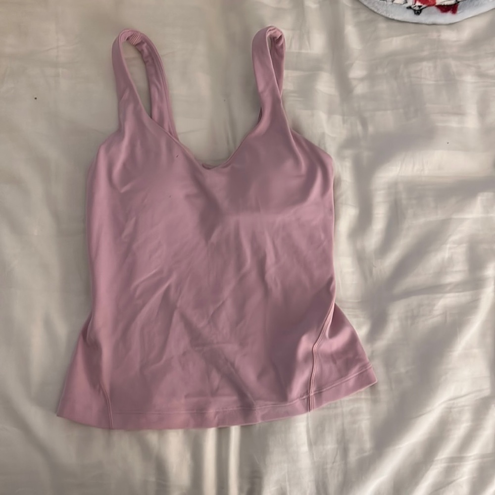 Light purple/pink align tank long lululemon 0